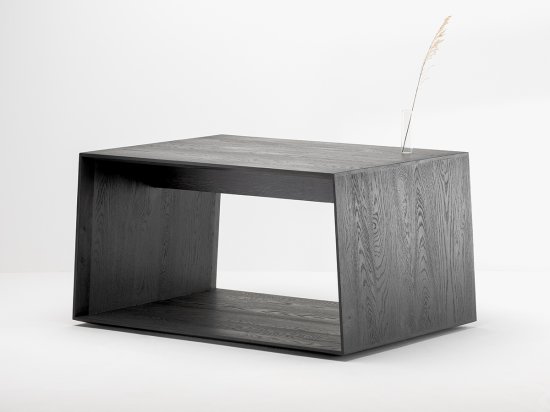Table basse Anouk en chêne noir - Bois et design made in France