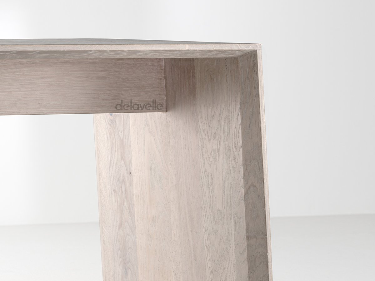 Table basse Anouk en chêne blanc - Design et fabrication Française