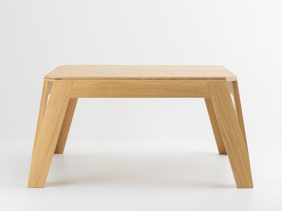 Table basse MéliMélo en chêne sur mesure - Bois et design made in France