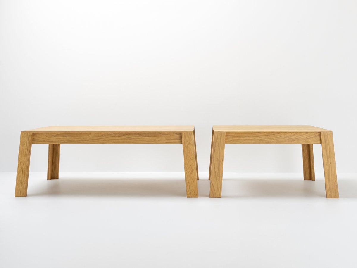 Table basse Aix en chêne sur mesure - Table basse disponibles en plusieurs dimensions