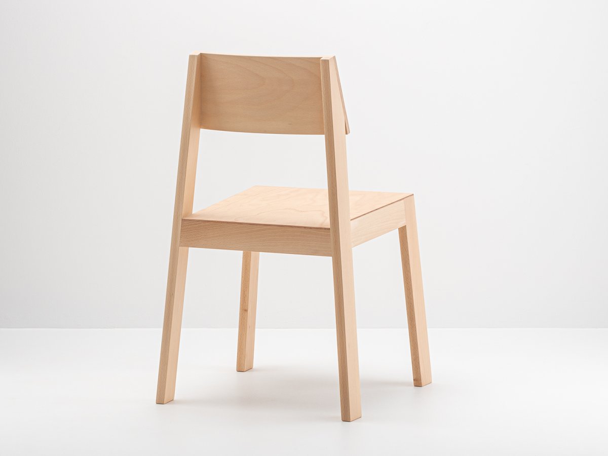 Chaise PilPil en hêtre - Chaise de salon ou de salle à manger