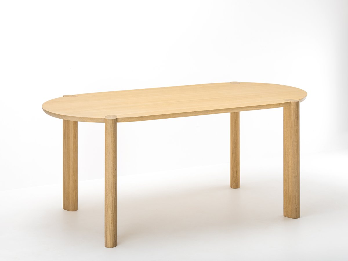 Table en chêne massif design et 100% made in français - Couscous 