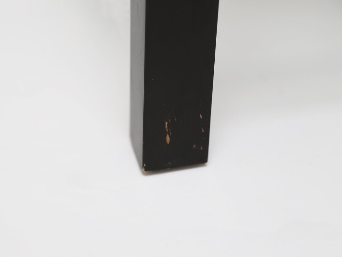 Tabouret de bar Wak en chêne laqué -  Sur-mesure jusqu'à 75 cm de hauteu