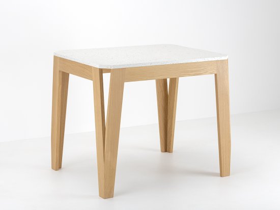 Table MéliMélo Le Pavé® en chêne - plateau 88 x 68 cm 100%  recyclé