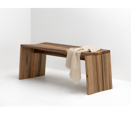Banc en noyer made in France design - PAP