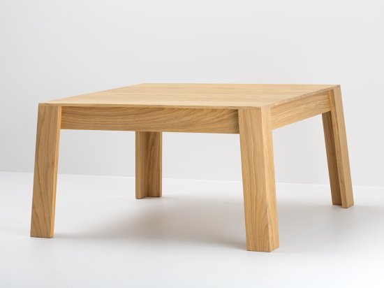Table basse design en chêne table d'appoint pour salon 