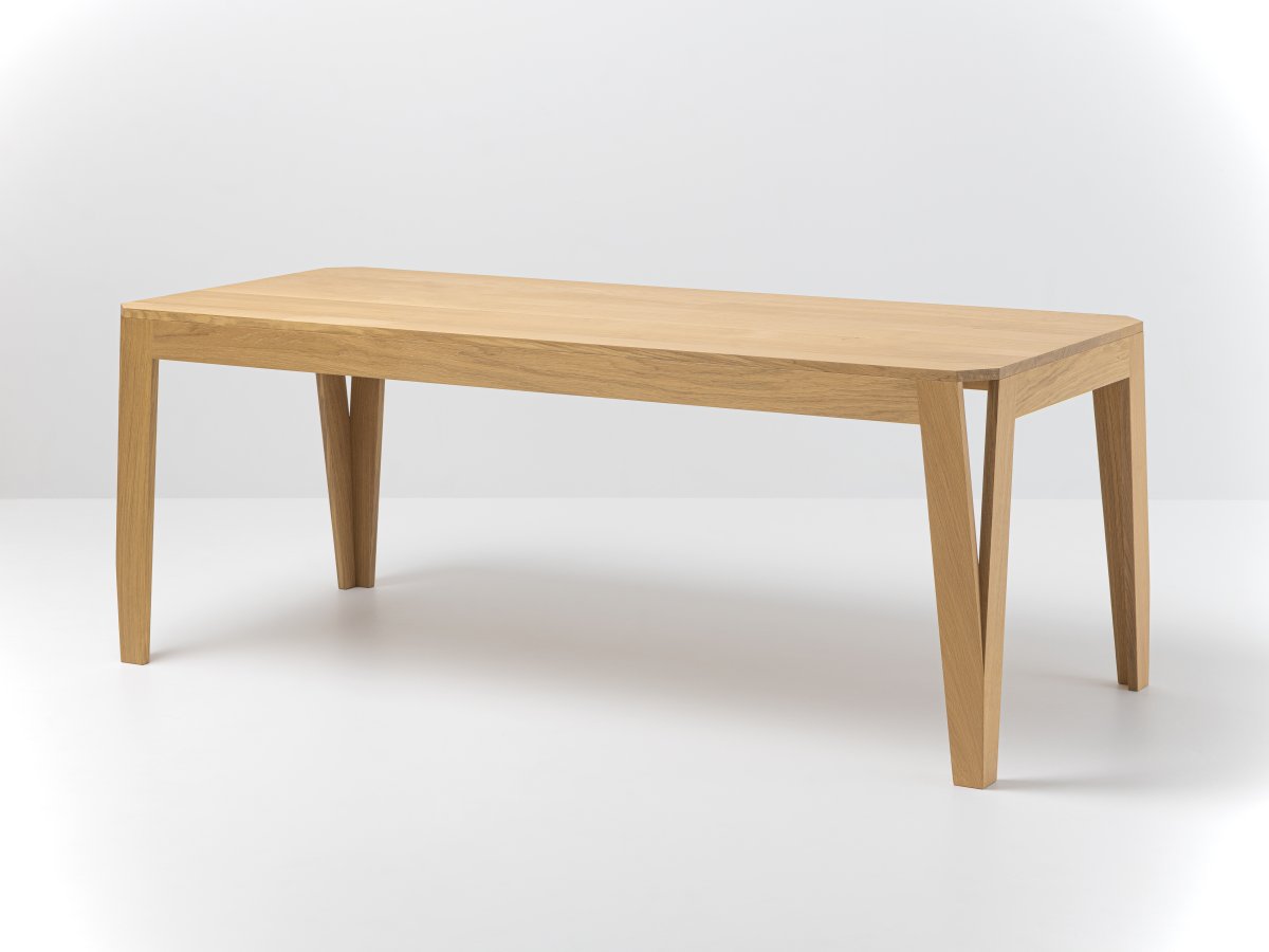 Table en bois de chêne design made in France - MéliMélo 