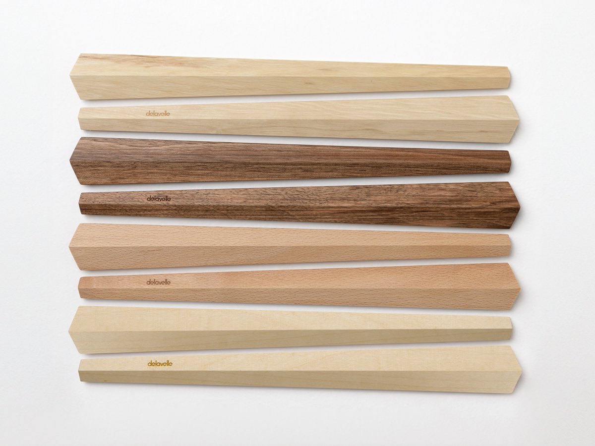 Couvert a salade en bois