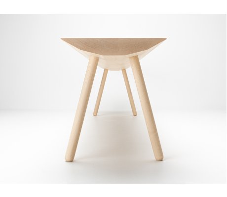 Banc en bois fabriqué en France - DENDRO LIGHT en érable, 4 longueurs au choix