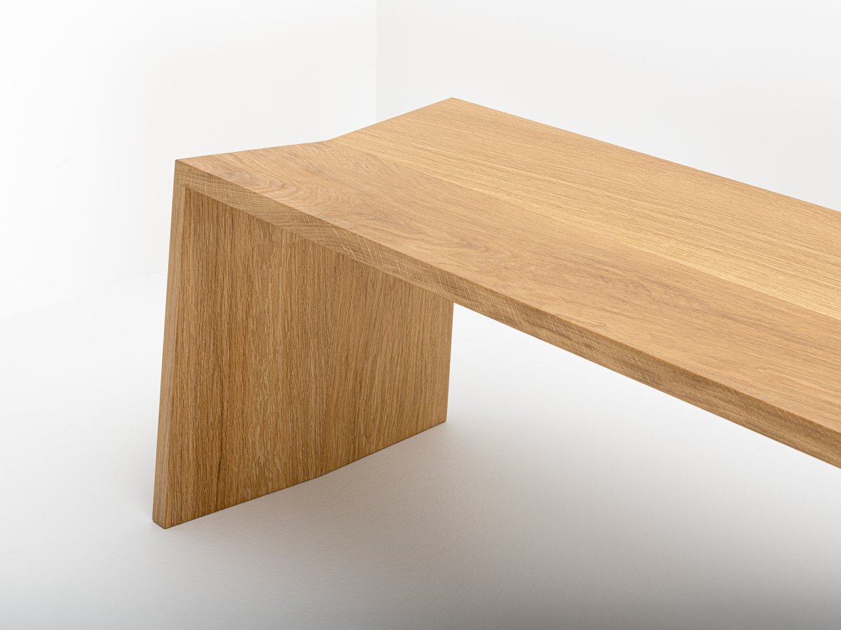 Banc en bois fabriqué en France - Banc PAP 60 cm en chêne